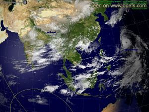 Satellitenbild Asien
