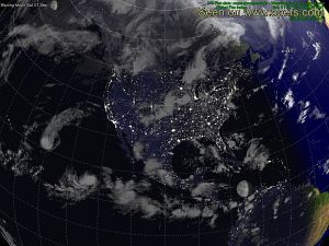 Satellitenbild Nordamerika