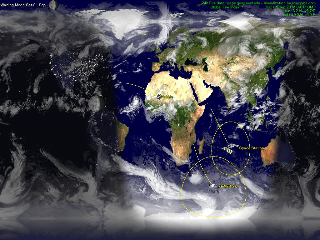 Satellitenbild Erde