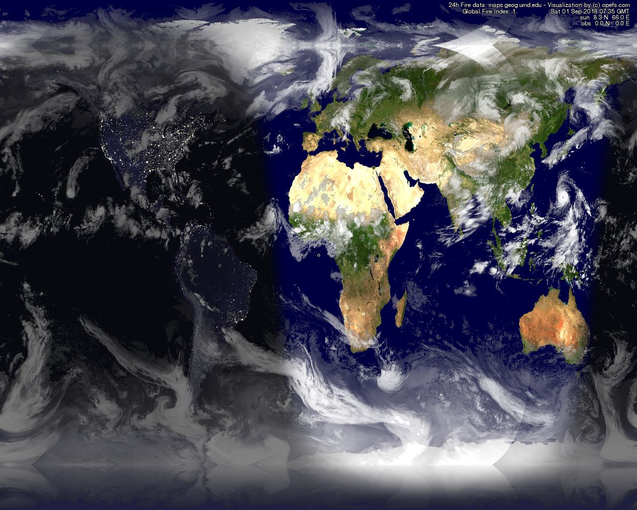 incendies monde