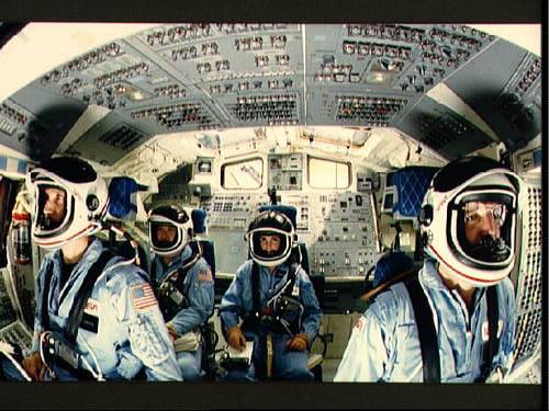 Challenger Flightdeck